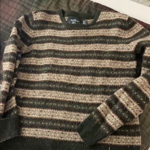 Wool crew neck sweater